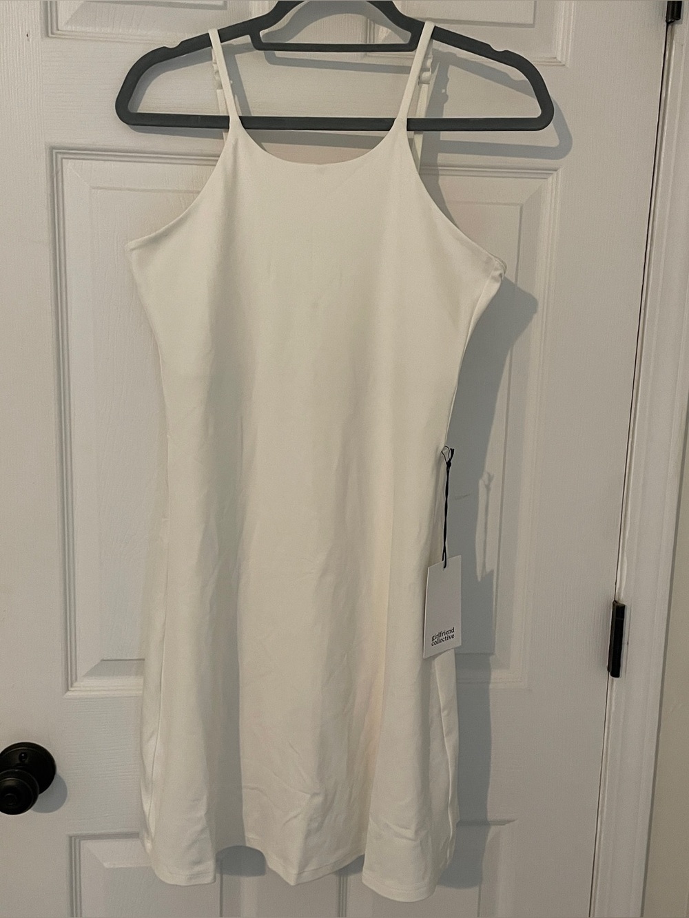 Girlfriend Collective Workout dress White NWT size XL